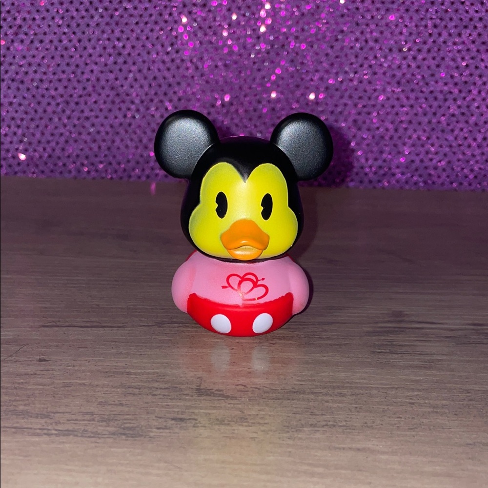 Disney Valentines Mickey Mouse Bath Toy • Water Play Squeeze Toy
